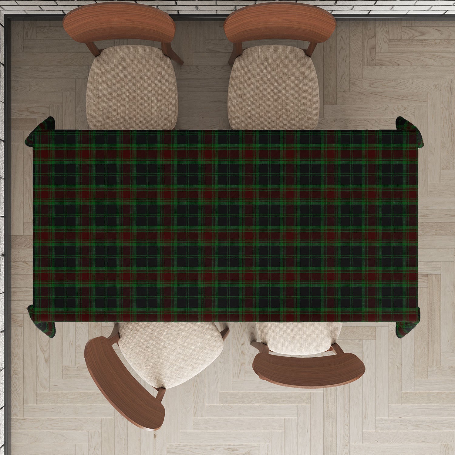 Carlow County Ireland Tartan Tablecloth - Tartan Vibes Clothing