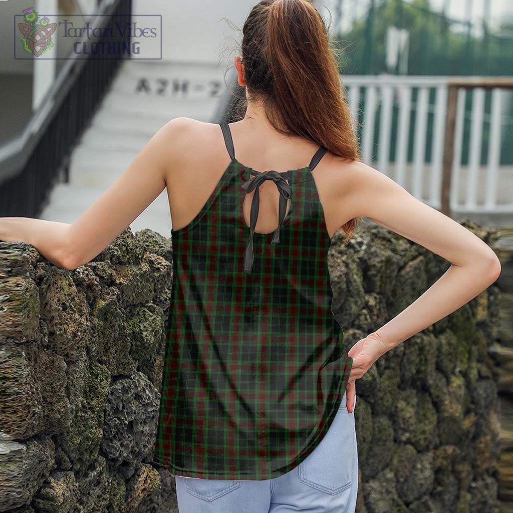 Tartan Vibes Clothing Carlow County Ireland Tartan Loose Halter Neck Camisole
