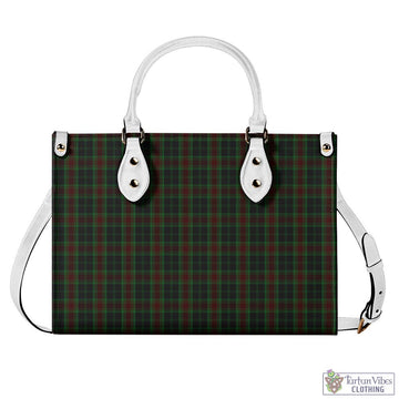Carlow County Ireland Tartan Luxury Leather Handbags