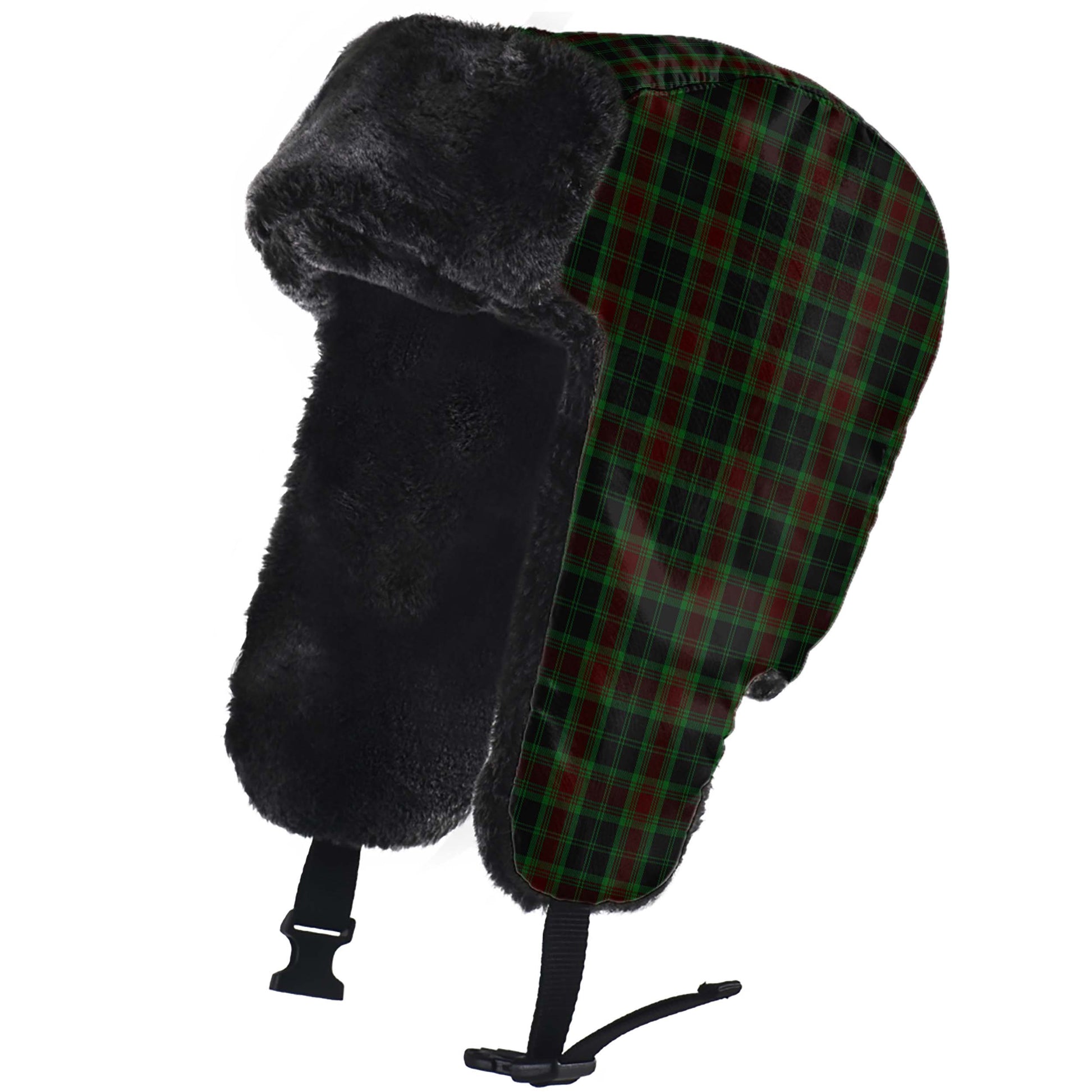 Carlow County Ireland Tartan Winter Trapper Hat - Tartanvibesclothing