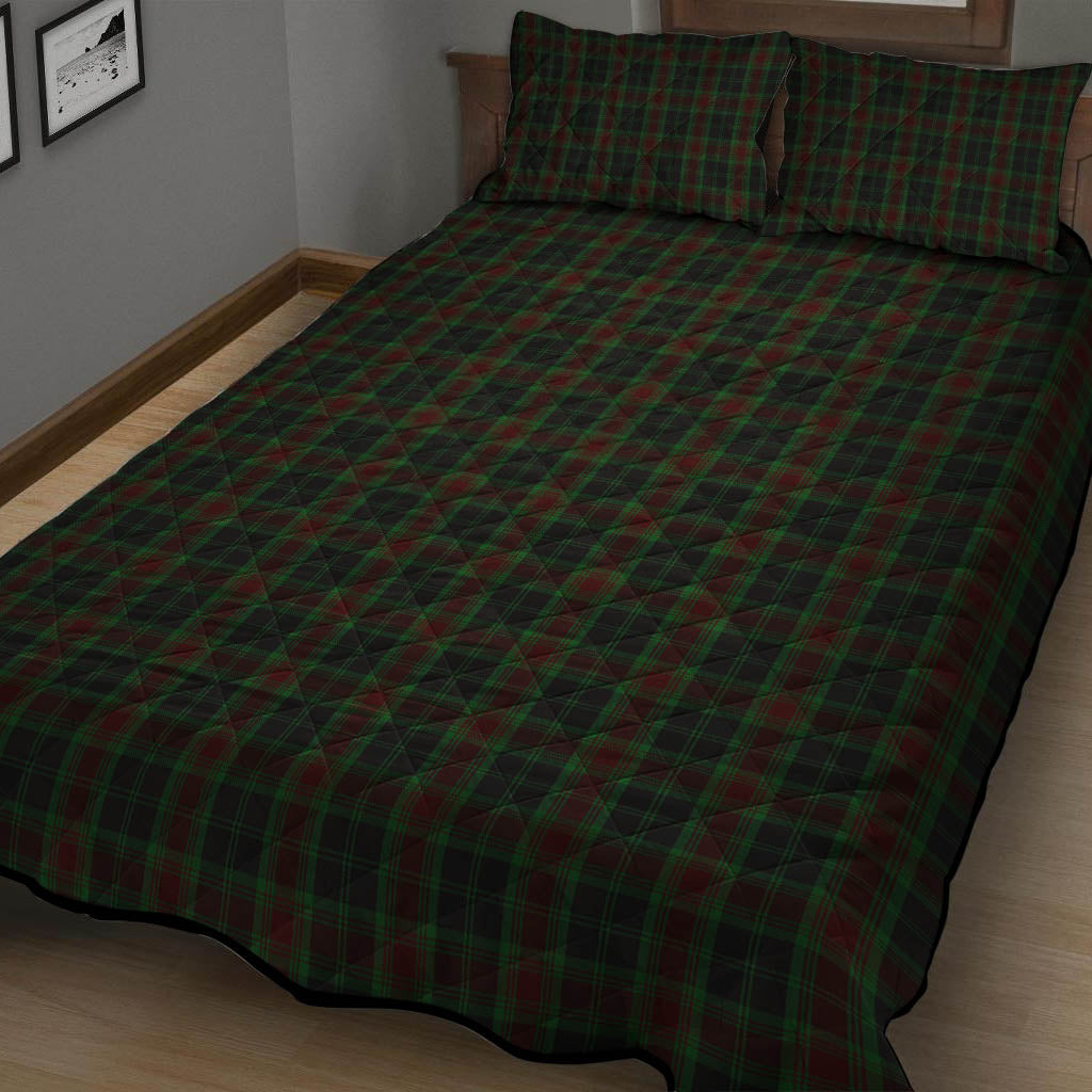Carlow County Ireland Tartan Quilt Bed Set - Tartan Vibes Clothing