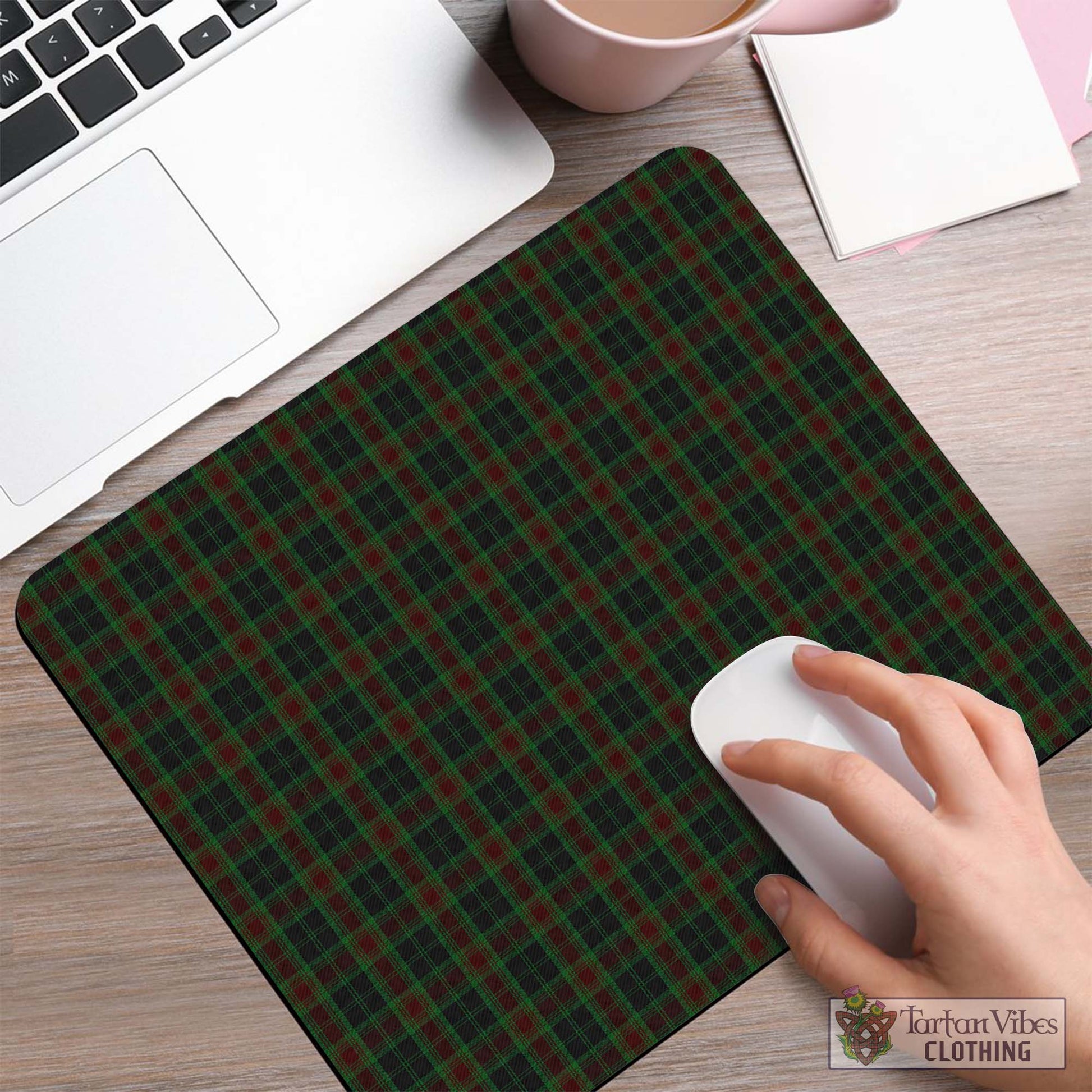 Tartan Vibes Clothing Carlow County Ireland Tartan Mouse Pad