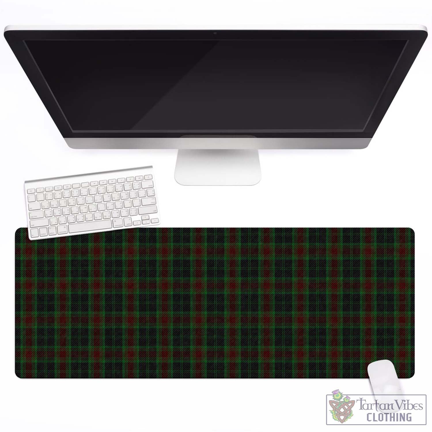 Tartan Vibes Clothing Carlow County Ireland Tartan Mouse Pad