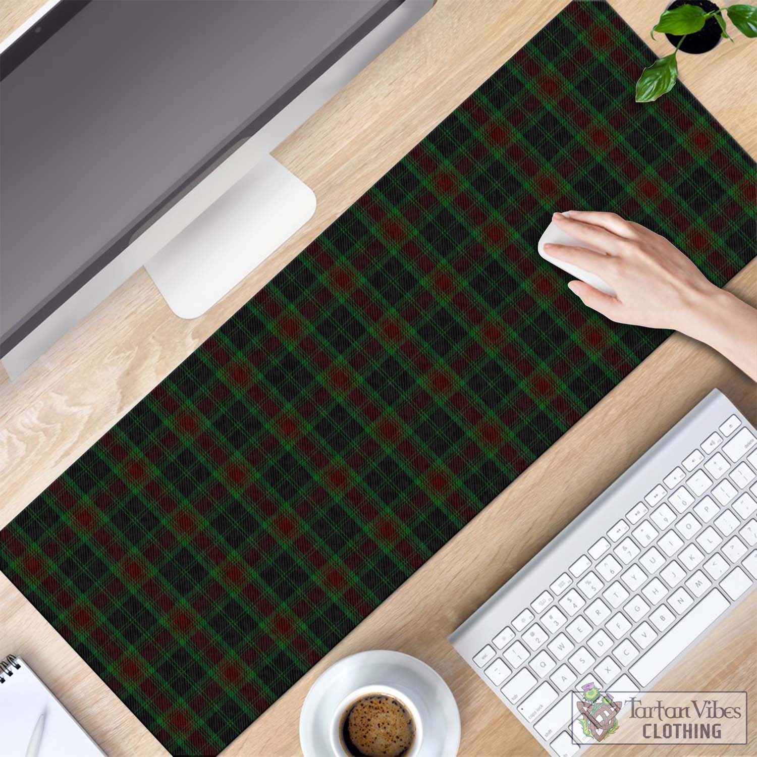 Tartan Vibes Clothing Carlow County Ireland Tartan Mouse Pad
