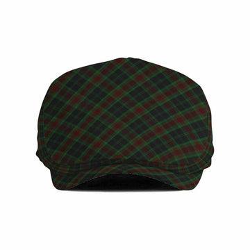 Carlow County Ireland Tartan Flat Cap, Jeff Cap Cross Style