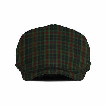 Carlow County Ireland Tartan Jeff Cap, Tartan Flat Cap