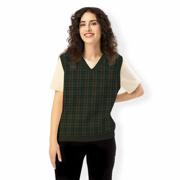 Carlow County Ireland Tartan Knitted V-Neck Vest