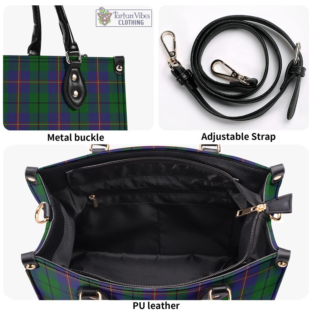 Tartan Vibes Clothing Carmichael Tartan Luxury Leather Handbags