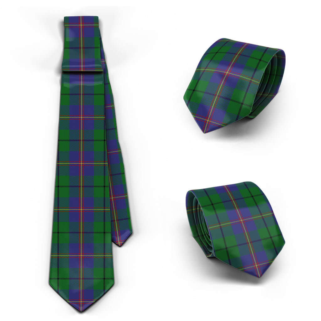 Carmichael Tartan Classic Necktie Necktie One Size - Tartan Vibes Clothing