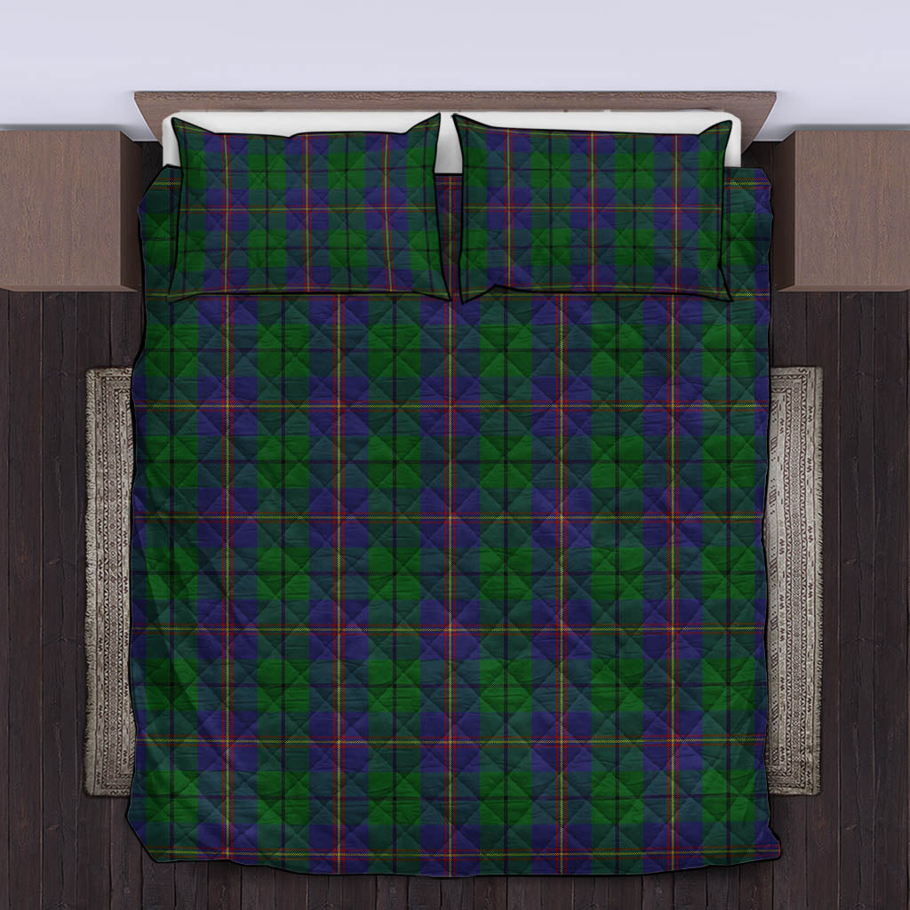 Carmichael Tartan Quilt Bed Set King - Tartan Vibes Clothing