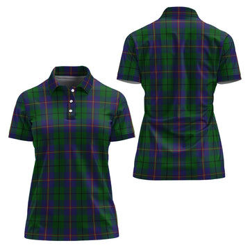 Carmichael Tartan Polo Shirt For Women