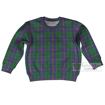 Tartan Vibes Clothing Carmichael Tartan Kid Ugly Sweater