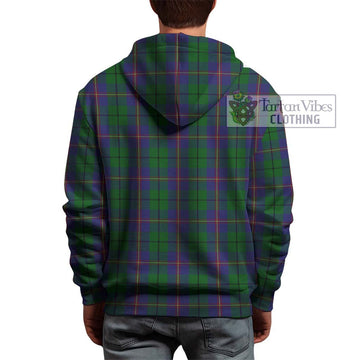 Carmichael Tartan Hoodie with Family Crest DNA In Me Style - Tartanvibesclothing Shop