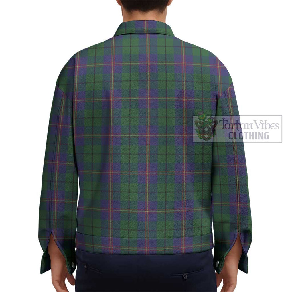 Carmichael Tartan Unisex Lapel Cotton Jacket - Tartan Vibes Clothing