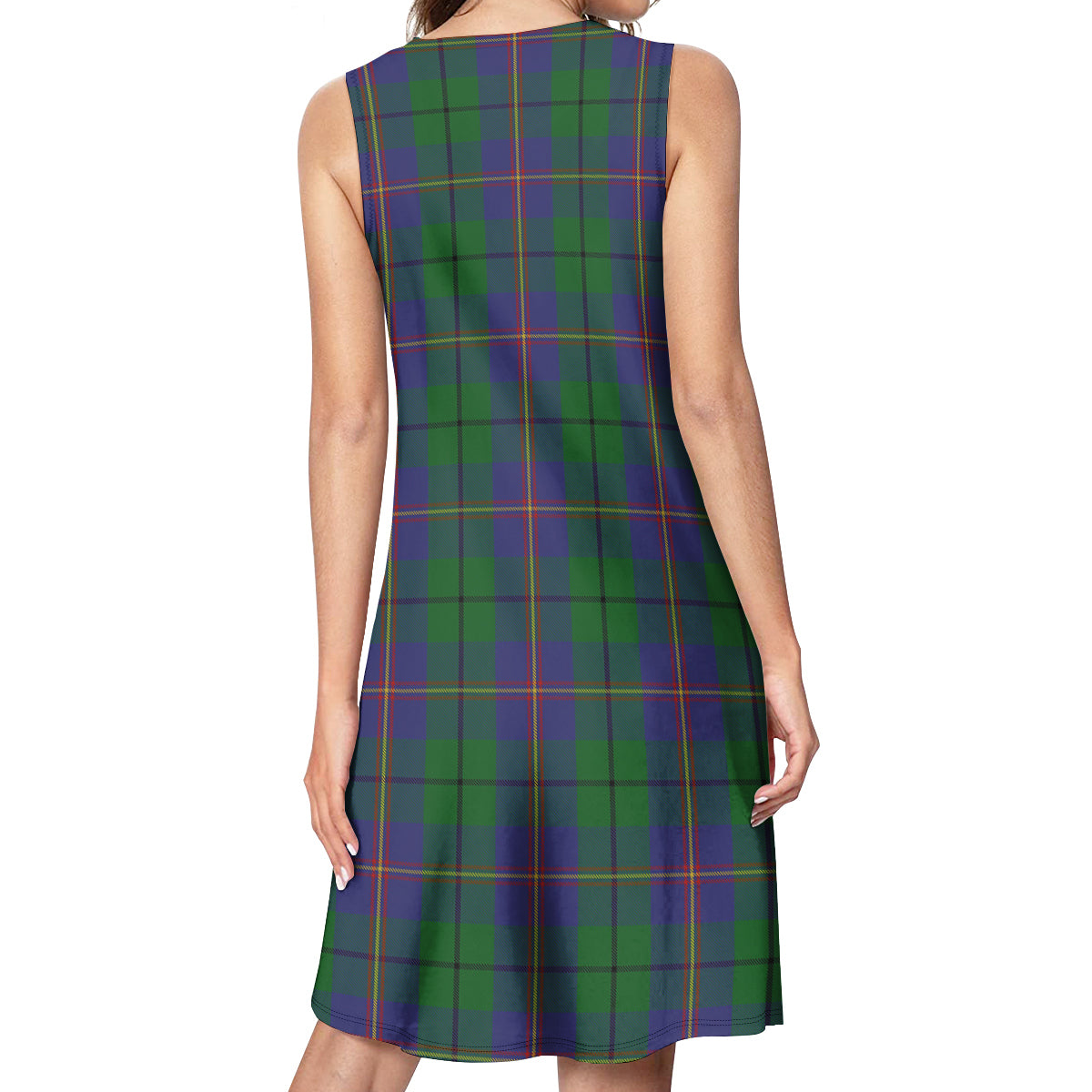 Carmichael Tartan Womens Casual Dresses - Tartanvibesclothing