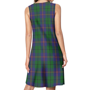 Carmichael Tartan Womens Casual Dresses - Tartanvibesclothing