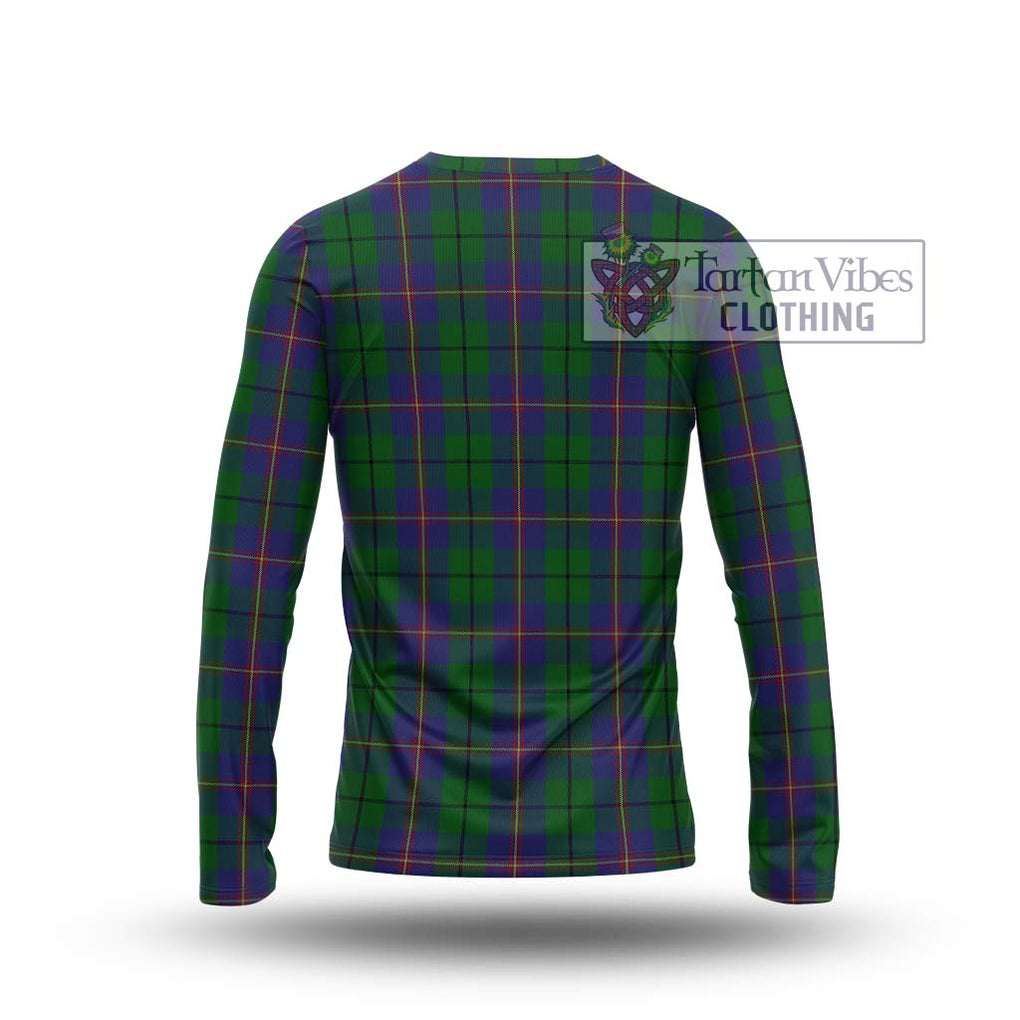 Carmichael Tartan Long Sleeve T-Shirt with Family Crest DNA In Me Style - Tartanvibesclothing Shop