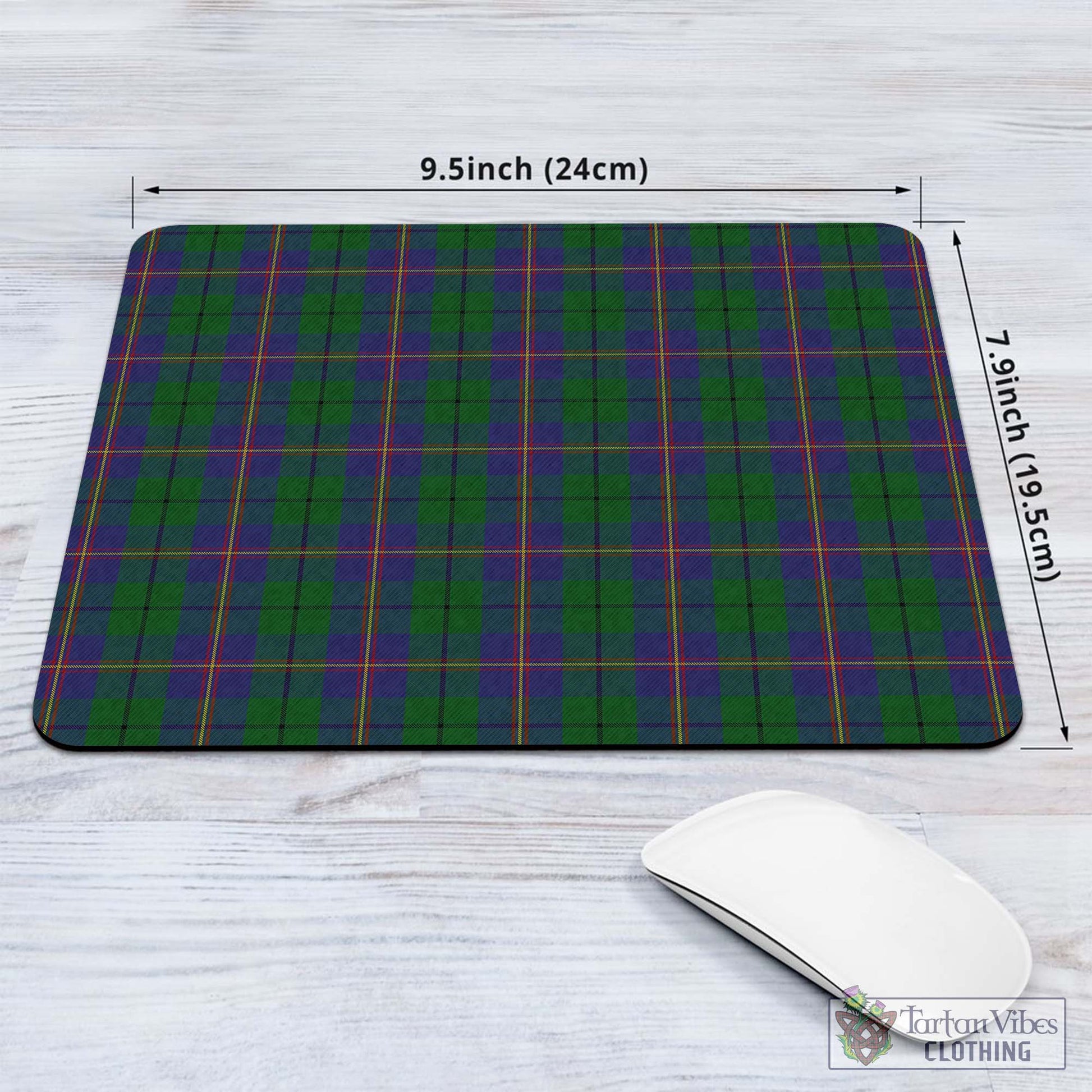 Tartan Vibes Clothing Carmichael Tartan Mouse Pad