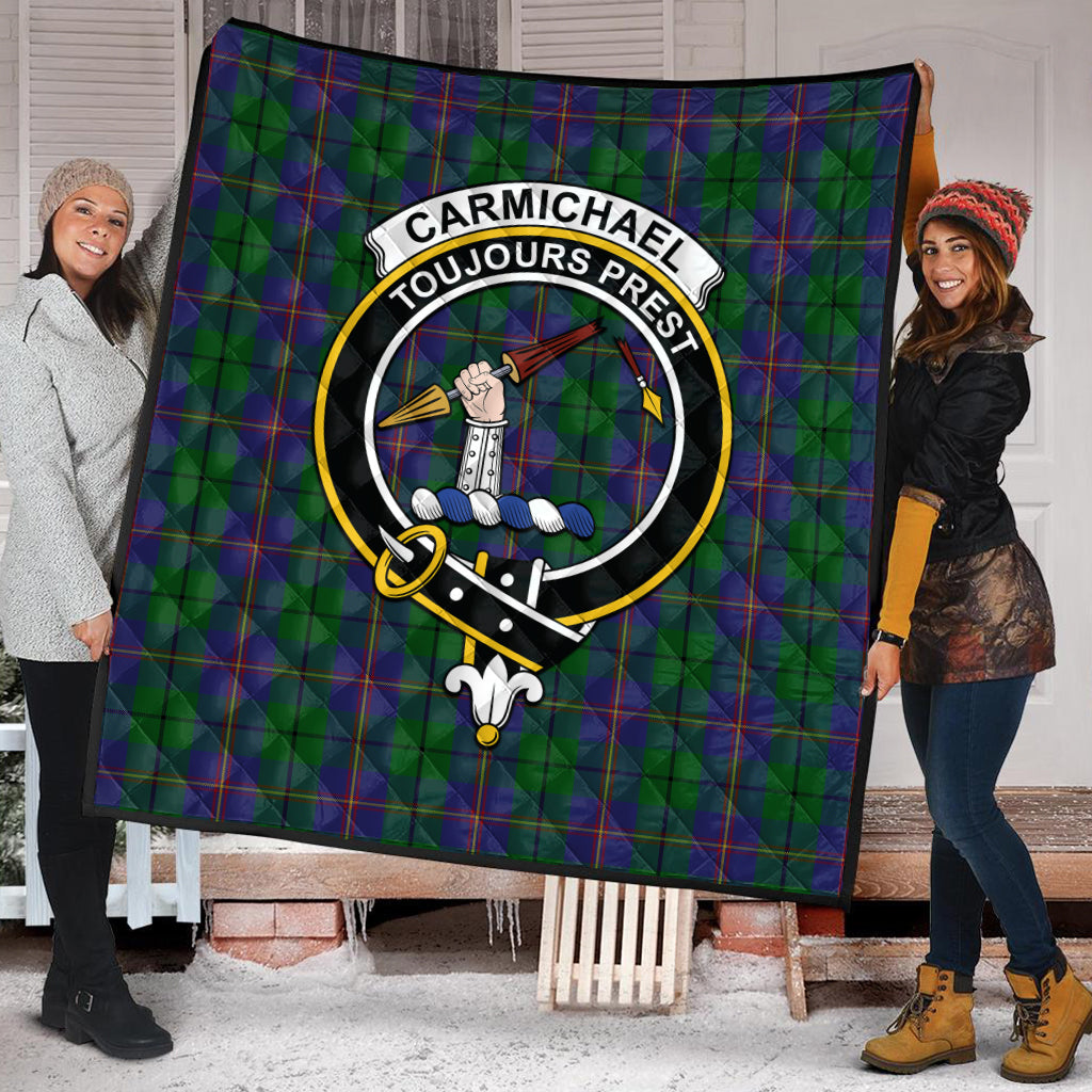 carmichael-tartan-quilt-with-family-crest