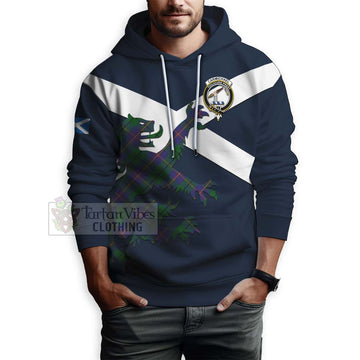 Tartan Vibes Clothing Carmichael Tartan Lion Rampant Hoodie – Proudly Display Your Heritage with Alba Gu Brath and Clan Name