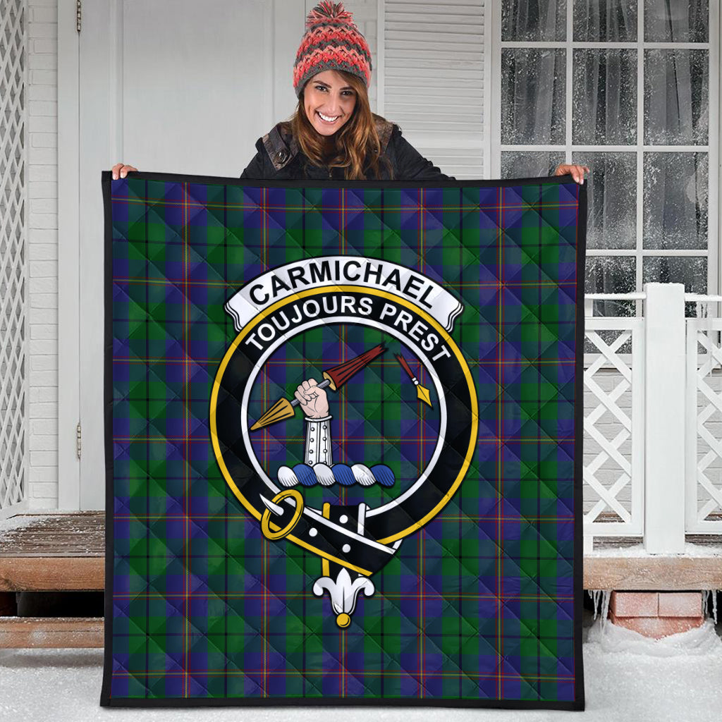 carmichael-tartan-quilt-with-family-crest