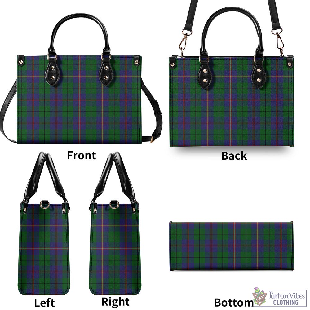 Tartan Vibes Clothing Carmichael Tartan Luxury Leather Handbags