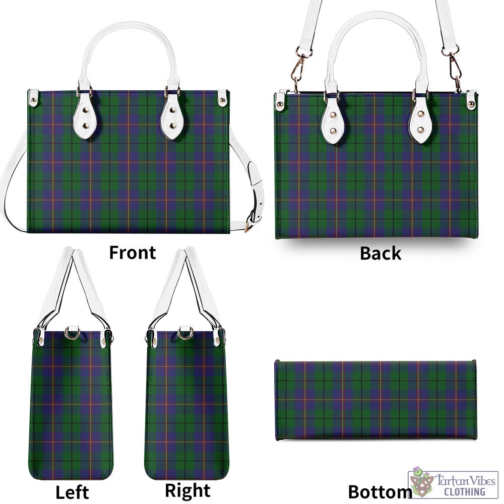 Tartan Vibes Clothing Carmichael Tartan Luxury Leather Handbags