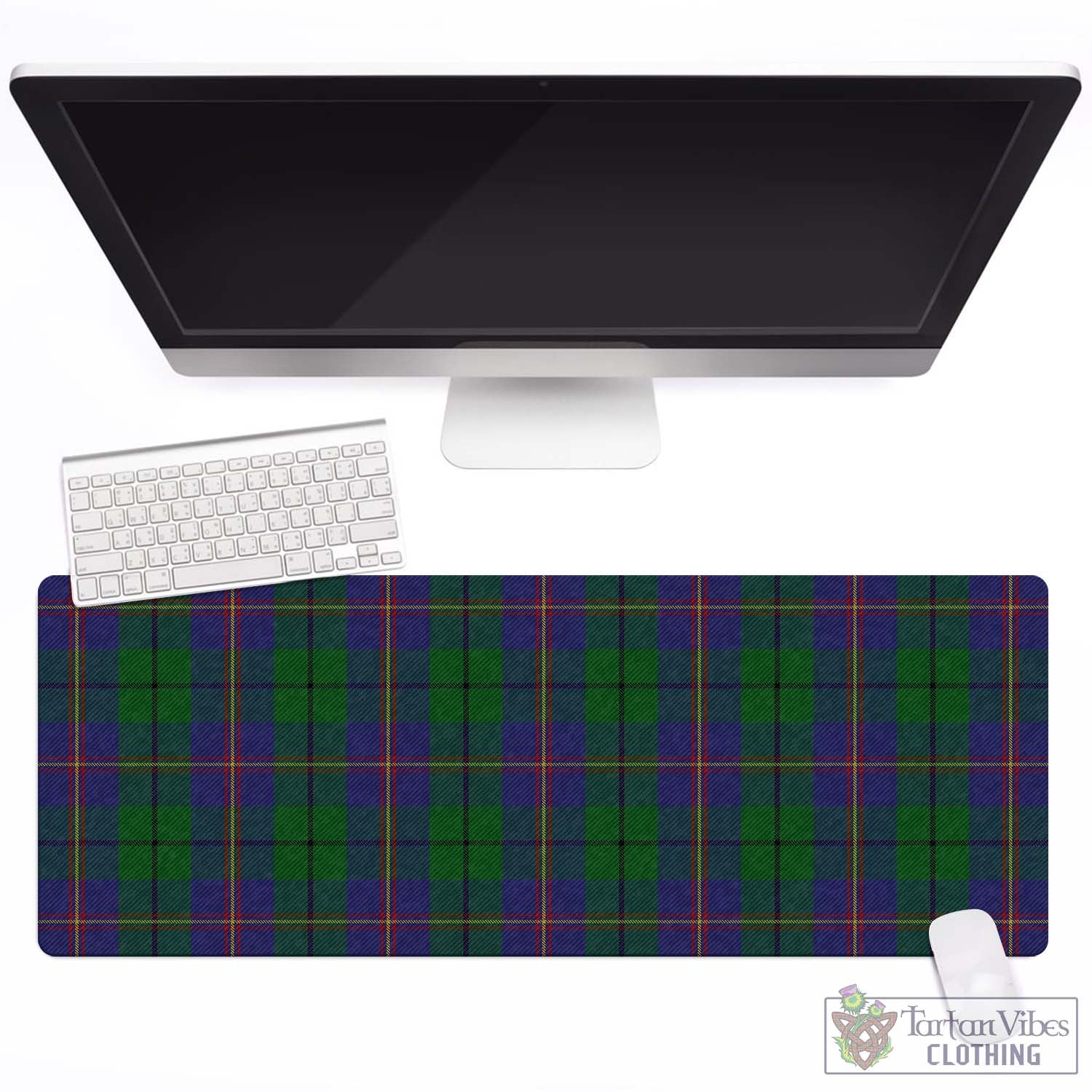 Tartan Vibes Clothing Carmichael Tartan Mouse Pad