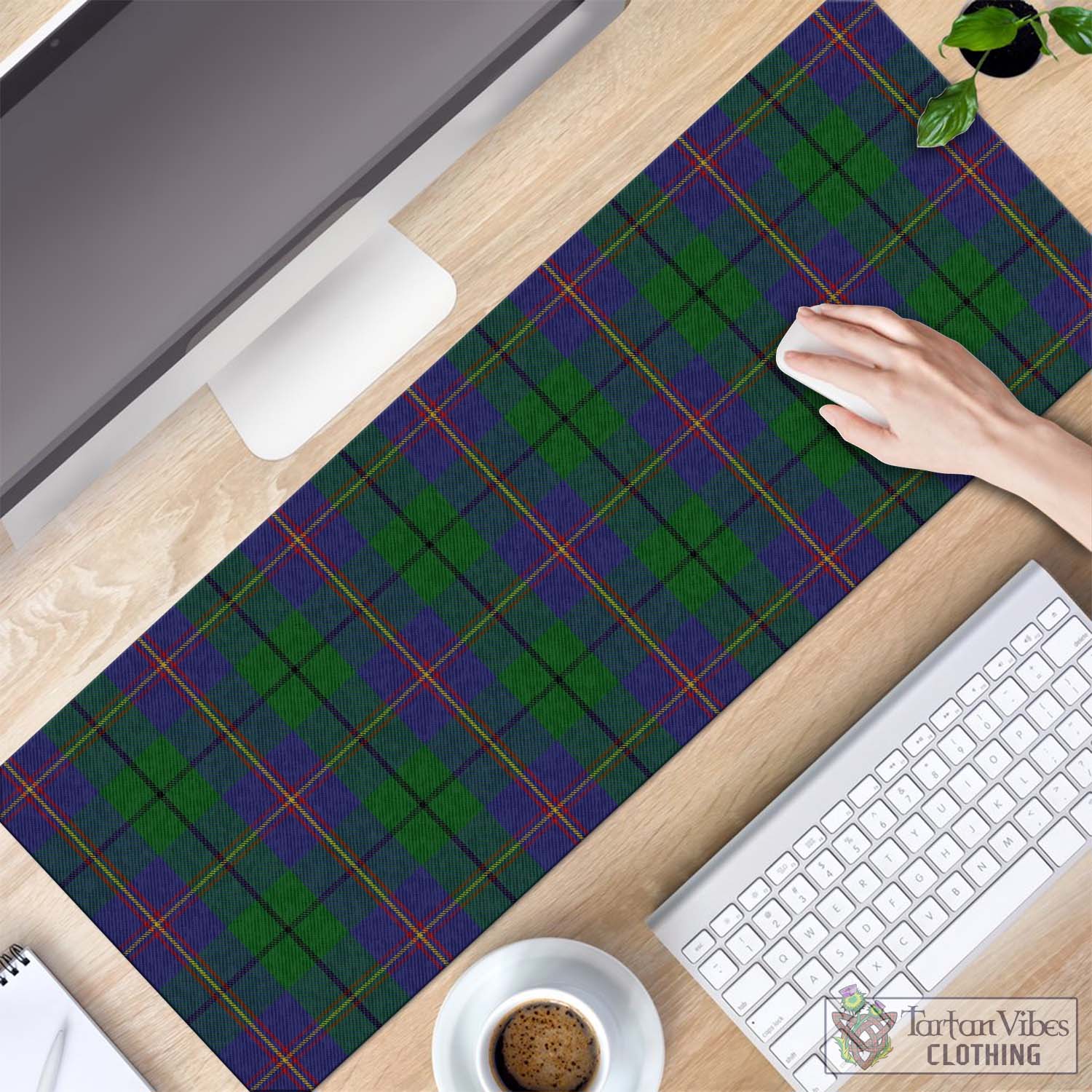 Tartan Vibes Clothing Carmichael Tartan Mouse Pad