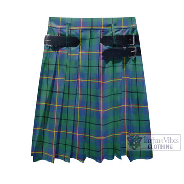 Carmichael Ancient Tartan Men's Pleated Skirt - Fashion Casual Retro Scottish Kilt Style