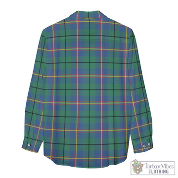 Carmichael Ancient Tartan Womens Casual Shirt with Family Crest