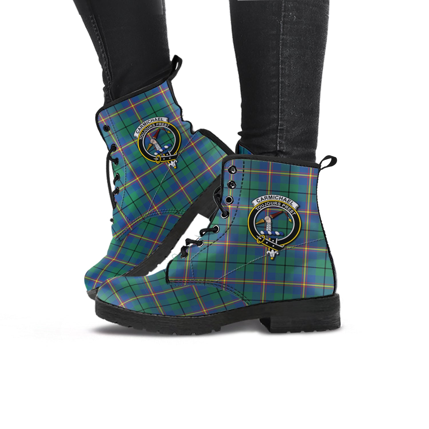 carmichael-ancient-tartan-leather-boots-with-family-crest