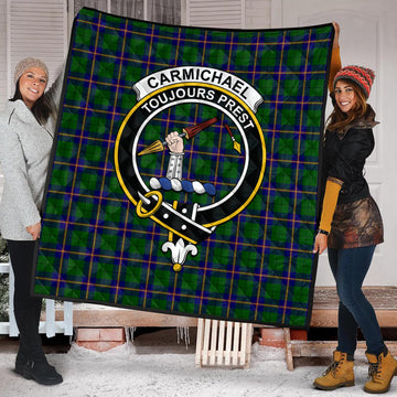 carmichael-modern-tartan-quilt-with-family-crest