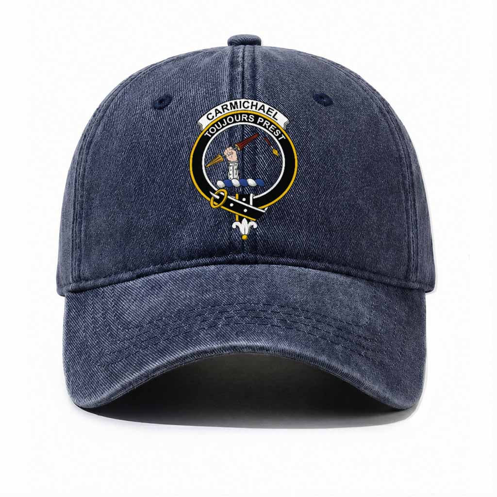Carmichael Scottish Clan Crest Washed Baseball Cap