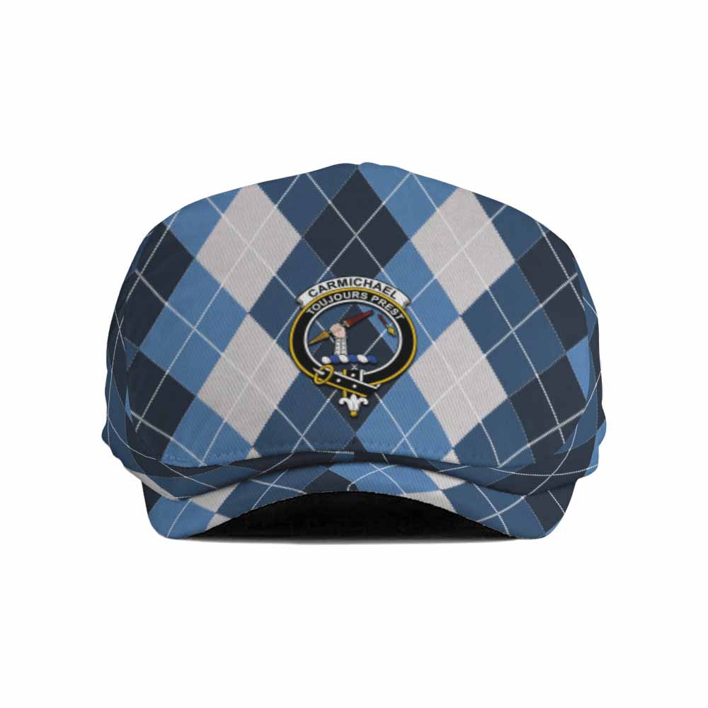 Carmichael Scottish Family Crest Flat Cap, Jeff Cap Scotland National Argyle Classic Style - Tartan Vibes Clothing