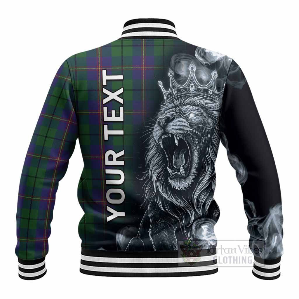 Carmichael Tartan Baseball Jacket Roaring Lion Heritage