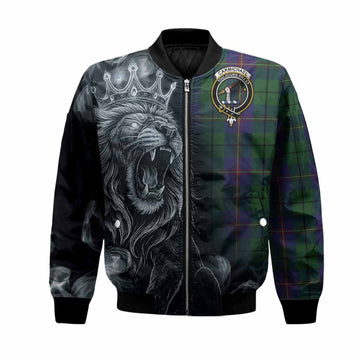 Carmichael Tartan Bomber Jacket Roaring Lion Heritage