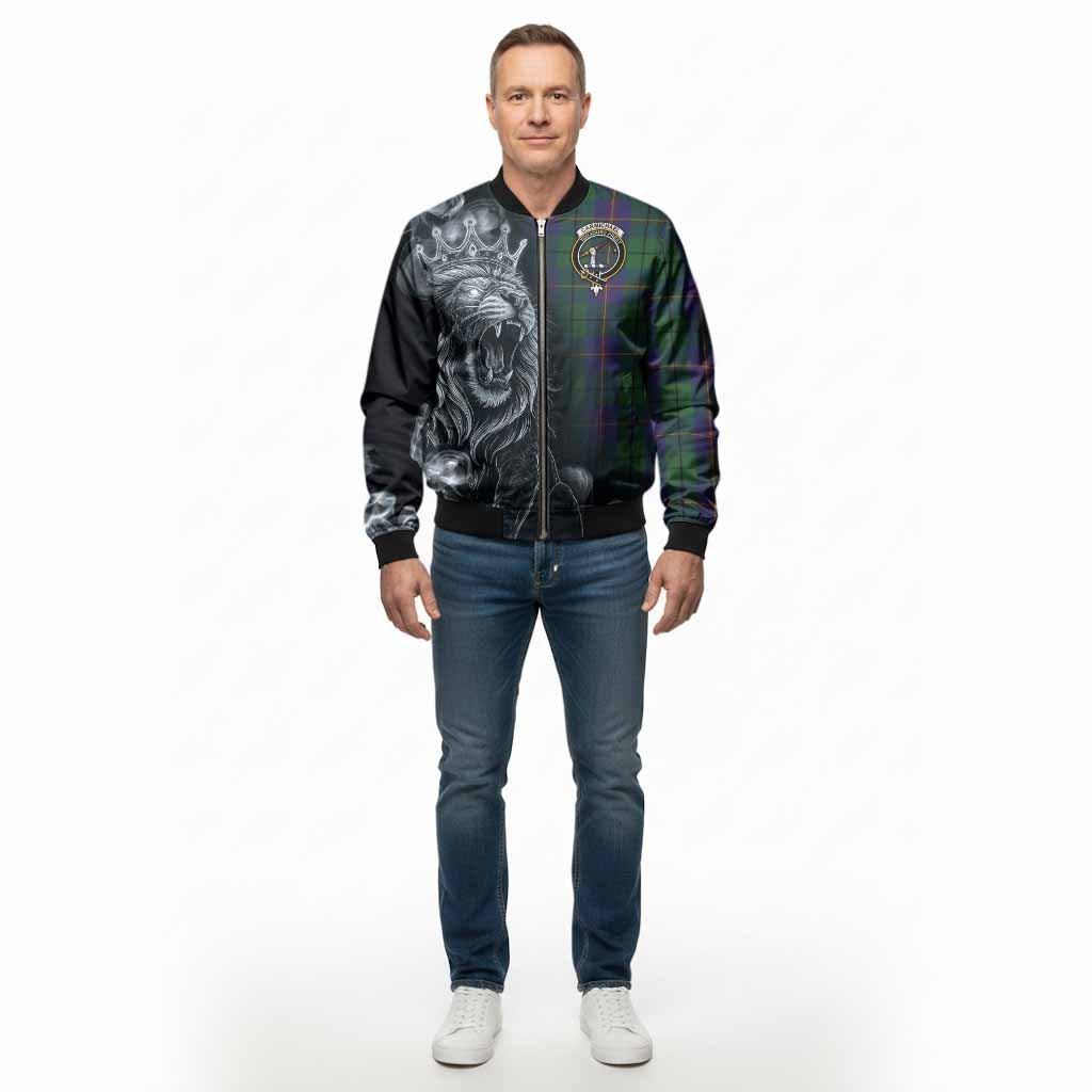 Carmichael Tartan Bomber Jacket Roaring Lion Heritage