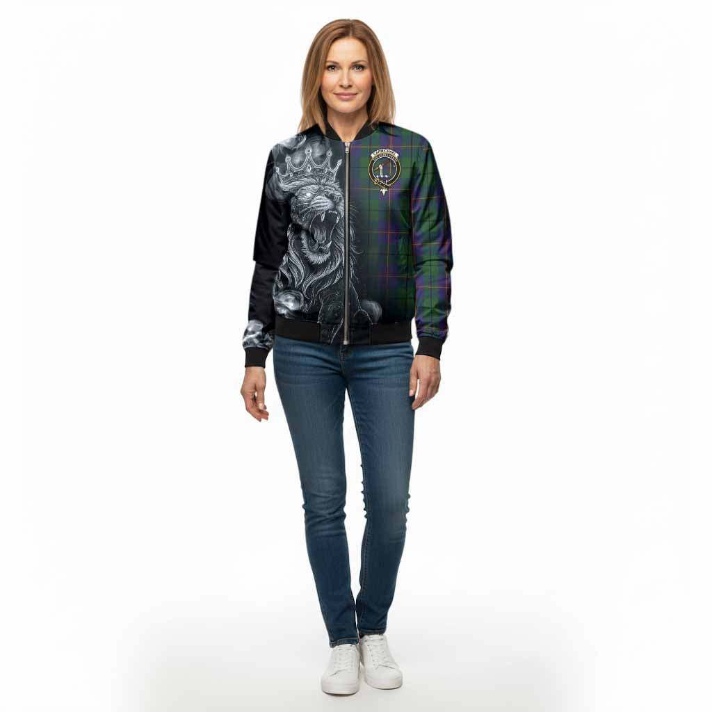Carmichael Tartan Bomber Jacket Roaring Lion Heritage