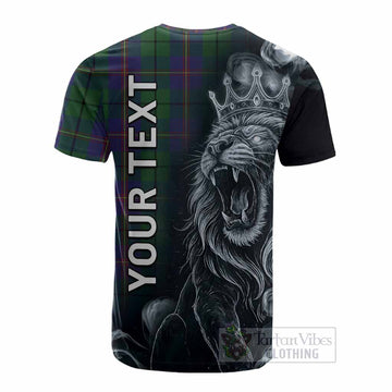 Carmichael Tartan Cotton T-shirt Roaring Lion Heritage