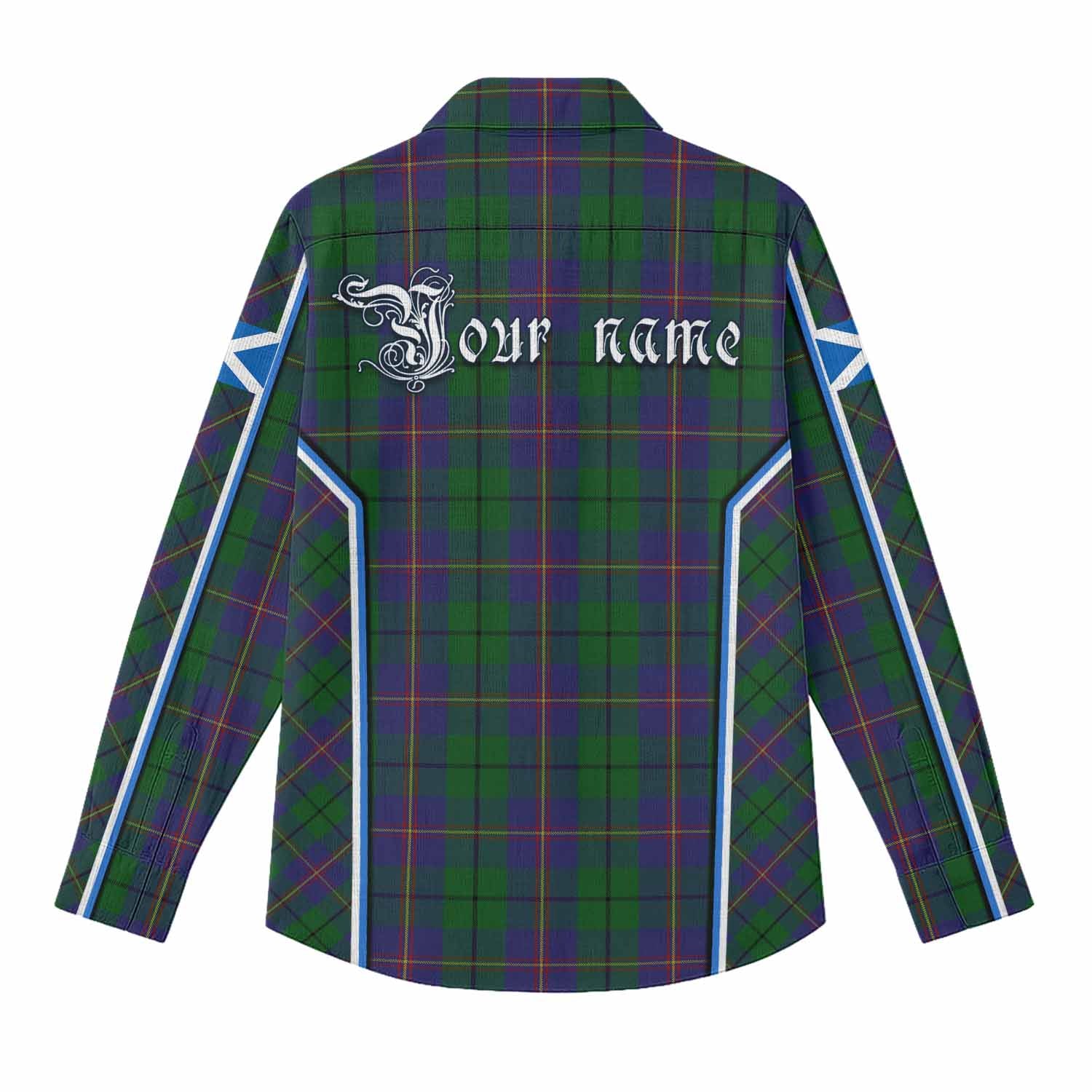 Carmichael Tartan Crest Women Casual Shirt Scotland Coat of Arm Flag Style - Tartan Vibes Clothing
