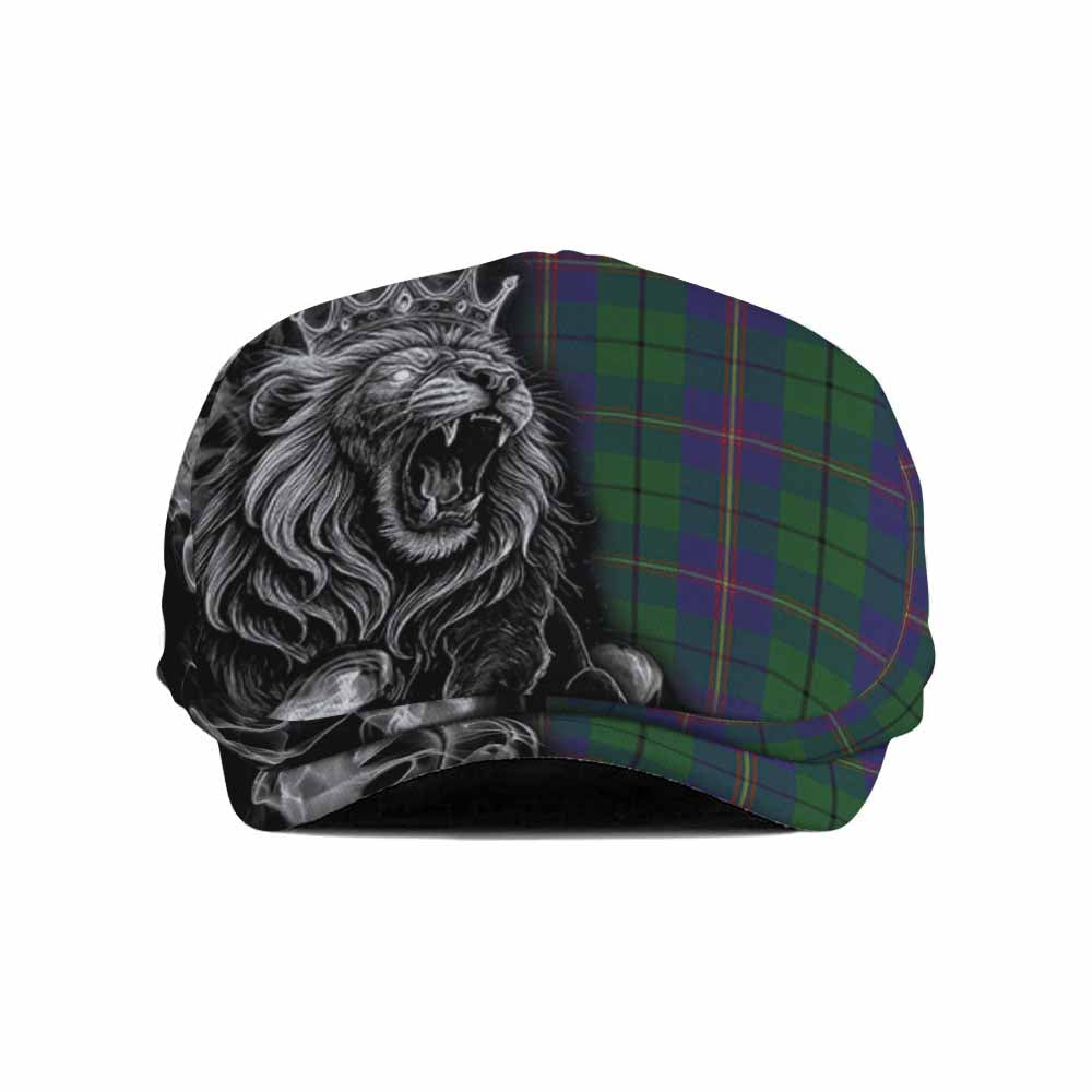 Carmichael Tartan Flat Cap, Jeff Cap Roaring Lion Heritage