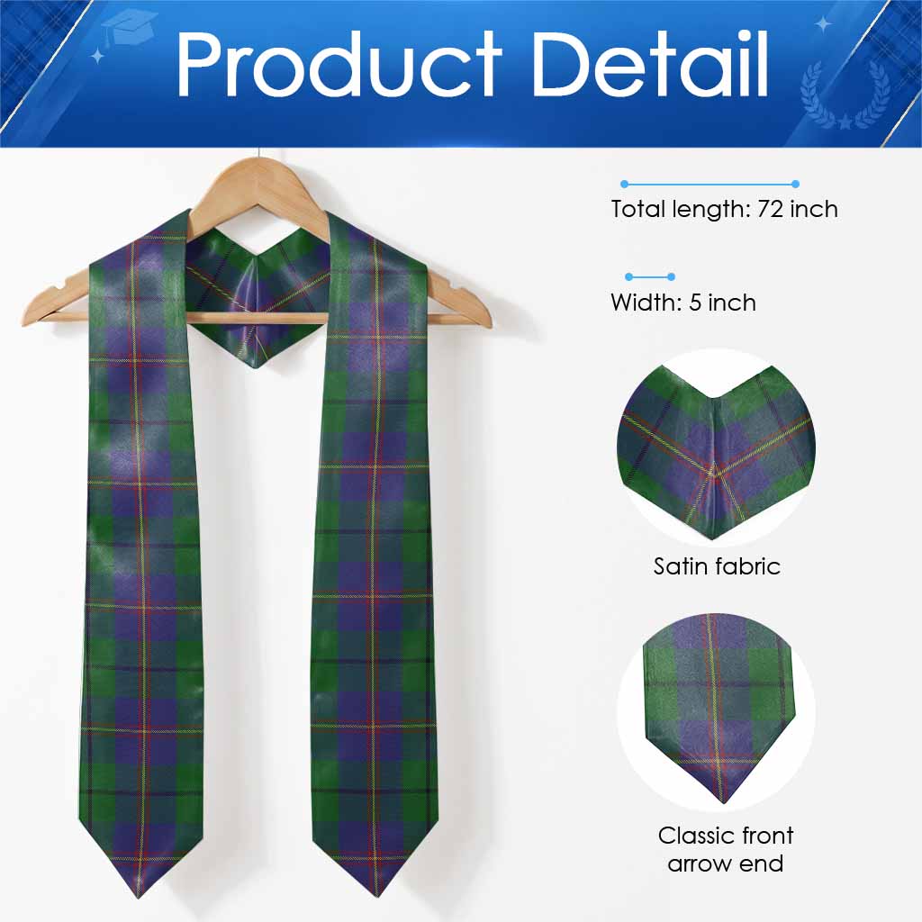 Carmichael Tartan Graduation Stole - Tartan Vibes Clothing
