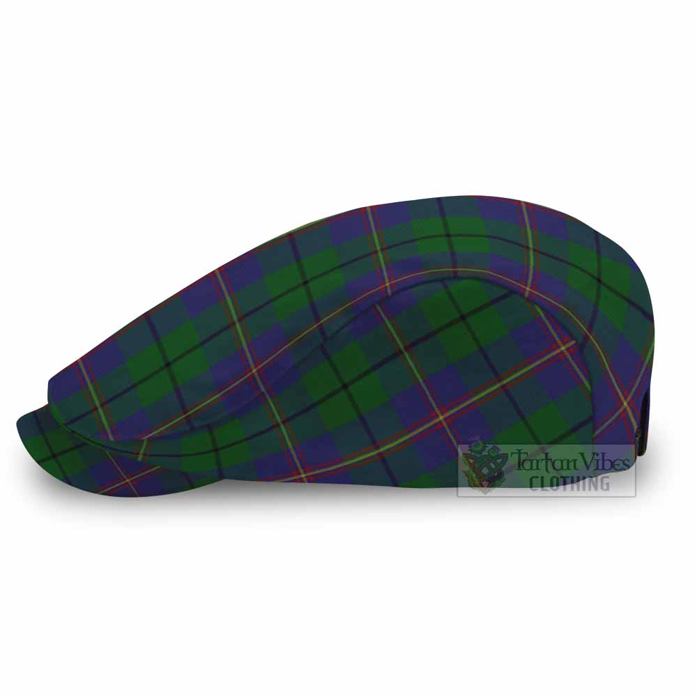 Carmichael Tartan Jeff Cap, Tartan Flat Cap