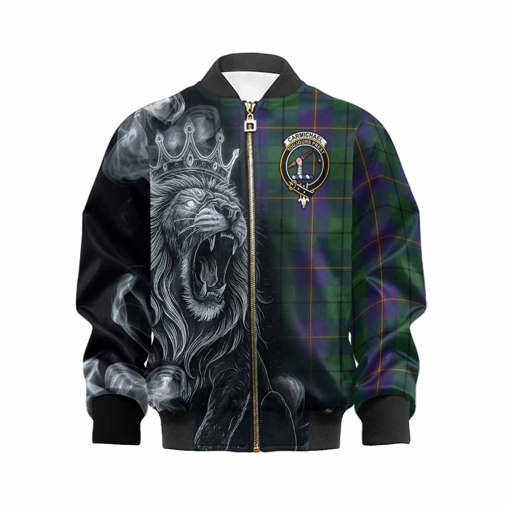 Carmichael Tartan Kid Bomber Jacket Roaring Lion Heritage