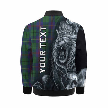 Carmichael Tartan Kid Bomber Jacket Roaring Lion Heritage