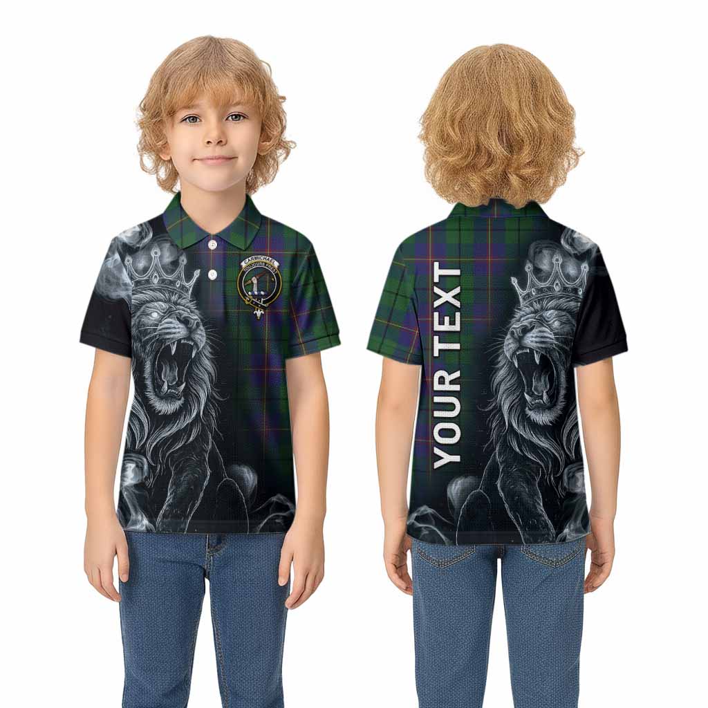 Carmichael Tartan Kid Polo Shirt Roaring Lion Heritage