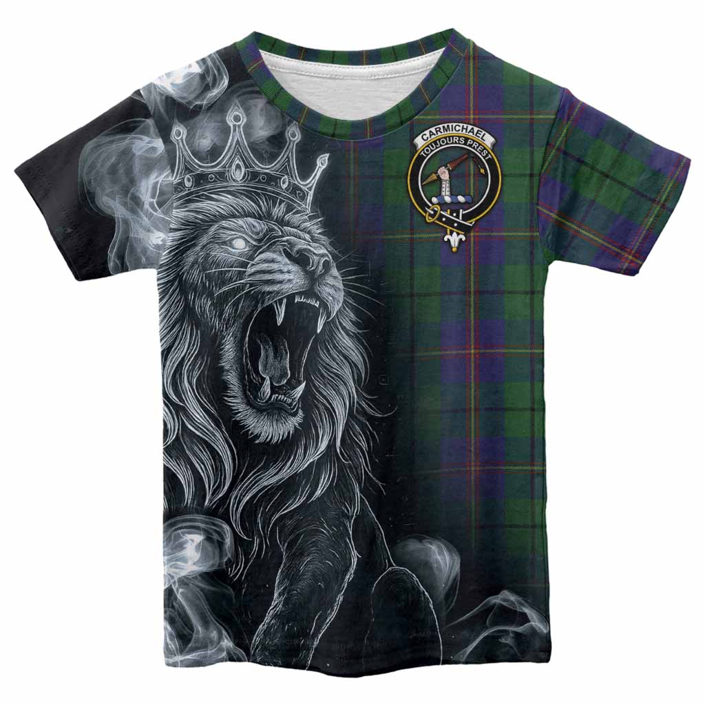 Carmichael Tartan Kid T-shirt Roaring Lion Heritage