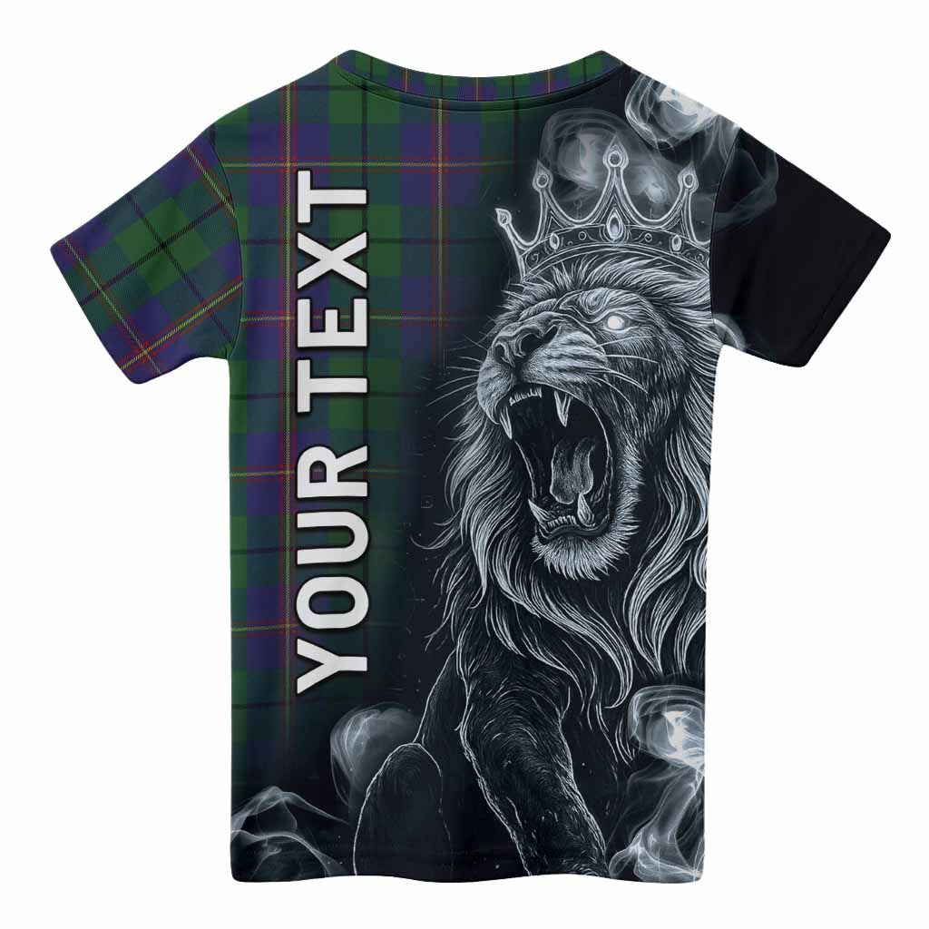 Carmichael Tartan Kid T-shirt Roaring Lion Heritage