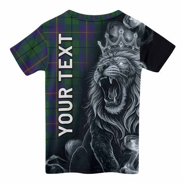 Carmichael Tartan Kid T-shirt Roaring Lion Heritage